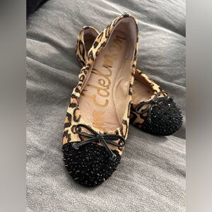 Sam Edelman leopard flats